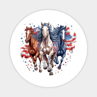 Patriot Horses #2 Magnet